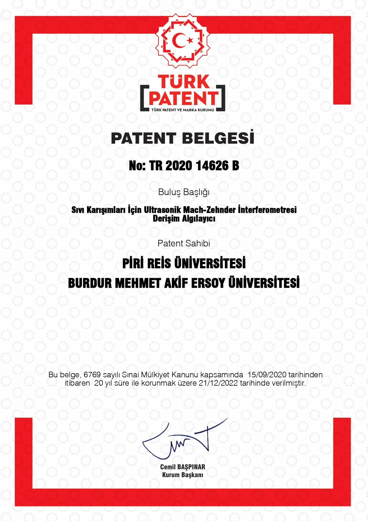 Patent Tescil Belgelerimiz — görsel 2