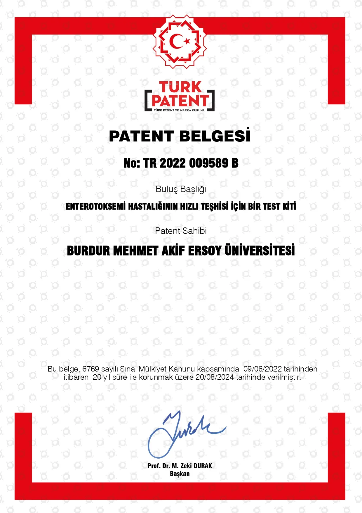 Patent Tescil Belgelerimiz — görsel 5