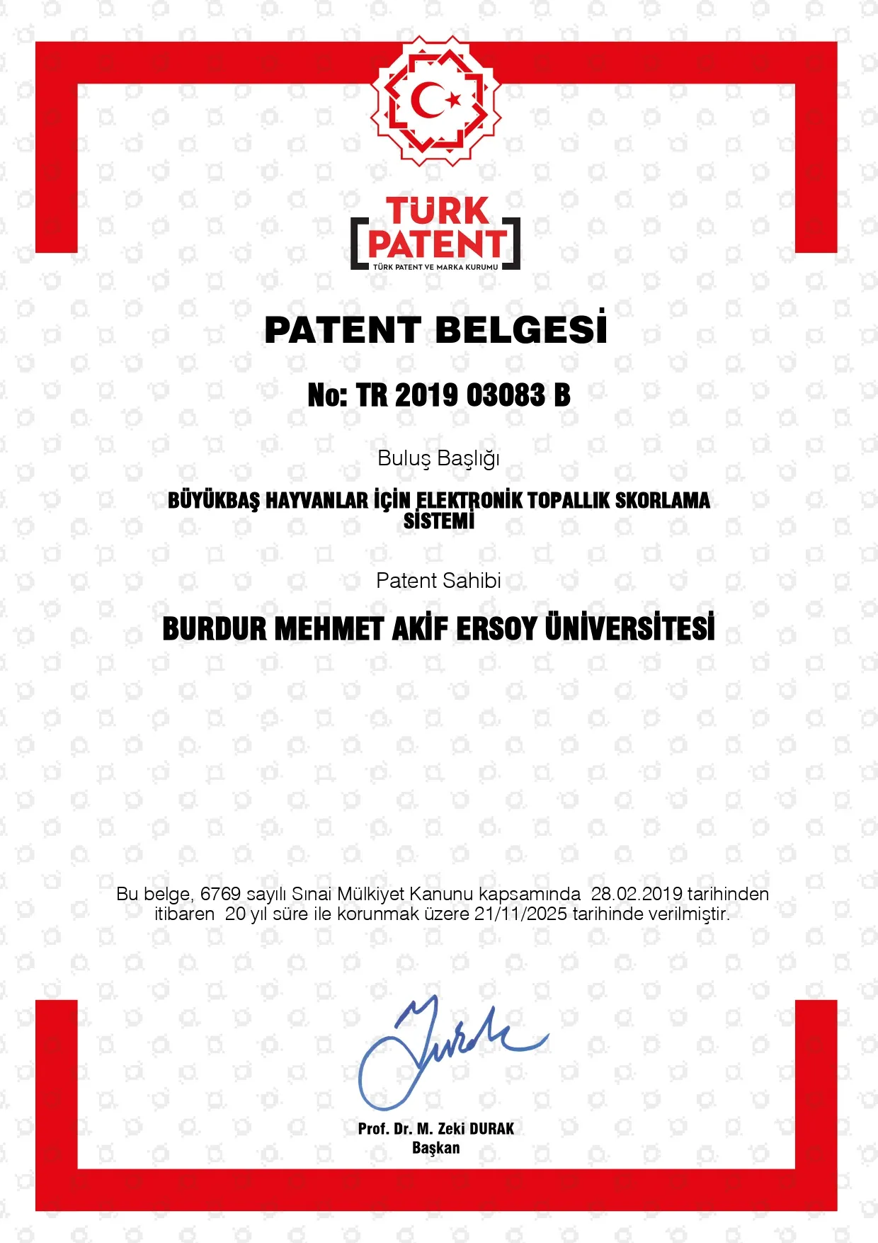 Patent Tescil Belgelerimiz — görsel 12
